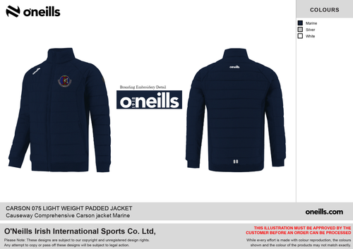 Causeway Comprehensive Carson jacket (Marine) (Youths)