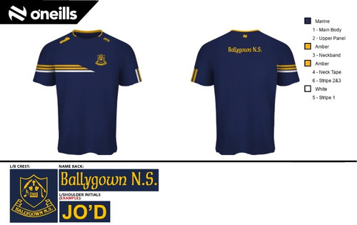 Ballygown NS Nevis Tshirt (Kids)