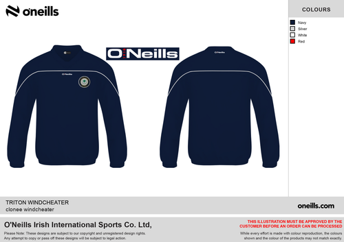 Clonee United Triton Windbreaker (Youths)