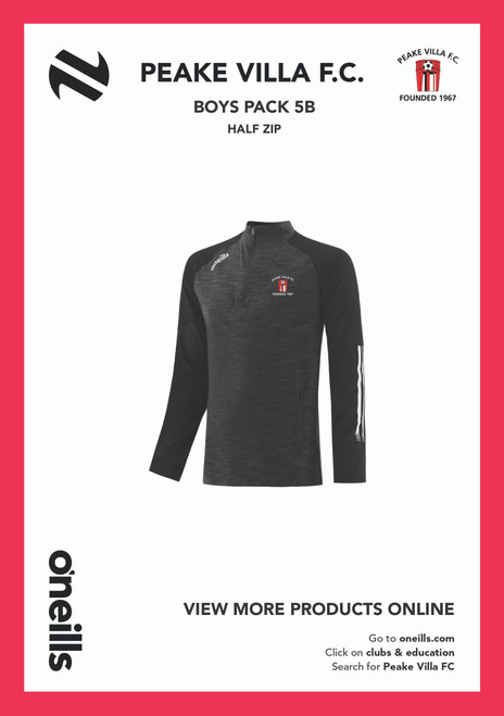 Peake Villa Boys Pack 5 (Adults)
