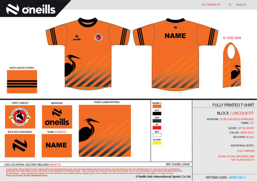 Bearna Na Forbacha FC FC Printed T-Shirt (Youths)