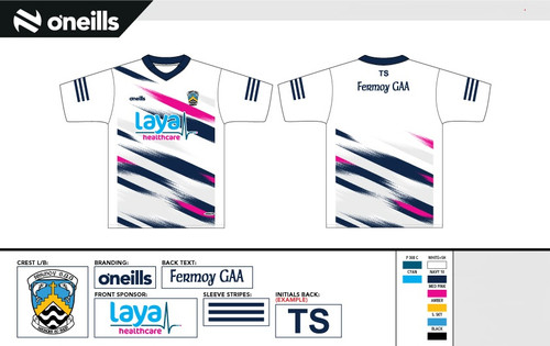 Fermoy Ladies FC Parnell Short Sleeve Training Top GAA (Youths)