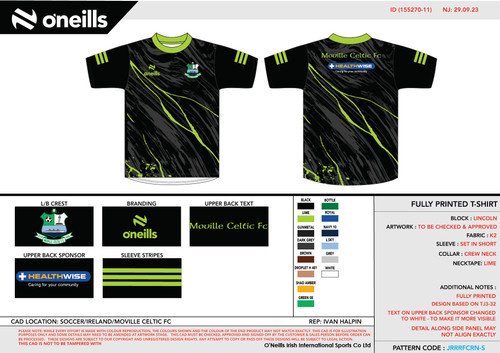 Moville Celtic Lincoln T-Shirt (Kids)