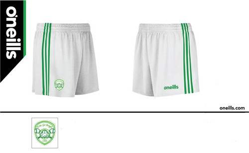 Erin Go Bragh Mourne White/Green Shorts (Kids)