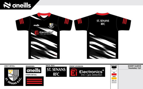 St. Senans RFC Team Short Sleeve Training Top (Kids)