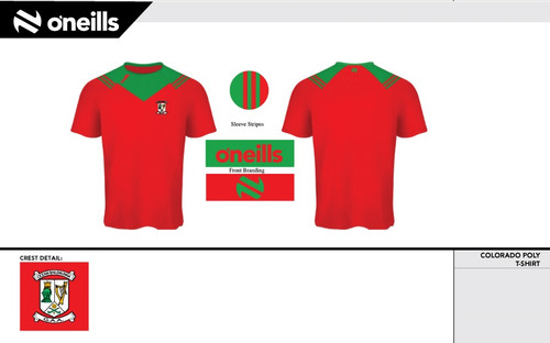 Ballymun Kickhams Colorado T-Shirt (Youths)