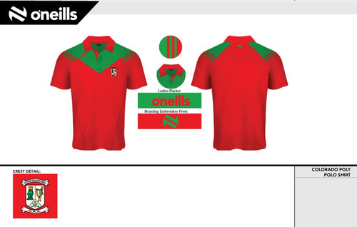 Ballymun Kickhams Colorado Polo Shirt (Youths)