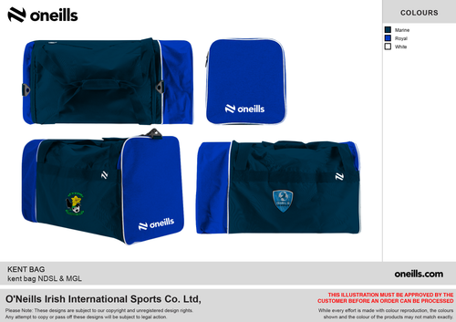 NDSL / MGL Kent Holdall Bag