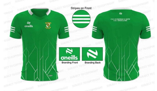 Donaghmore Ashbourne GAA Green Training Jersey (Adults)