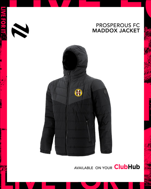 Prosperous Utd Maddox Hooded Padded Jacket (Kids)