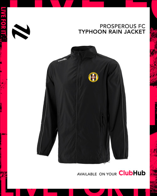 Prosperous Utd Typhoon Lightweight Rain Jacket (Kids)