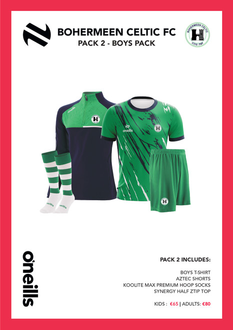 Bohermeen Celtic FC Boys Pack 2 (Kids)