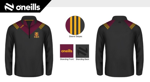 De La Salle College Colorado Brushed Half Zip Top (Youths)