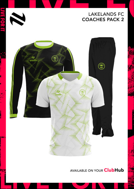 Lakelands FC Coaches Pack 2 (Adults)