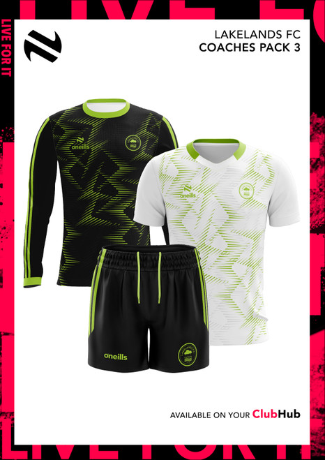 Lakelands FC Coaches Pack 3 (Adults)