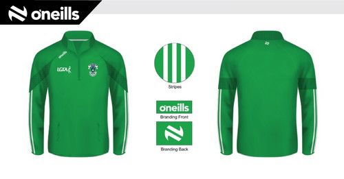 Foxrock Cabinteely Tour Brushed Half Zip Top LGFA (Adults)