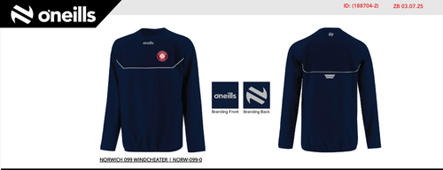 Killester Donnycarney FC Norwich Windbreaker (Adults)
