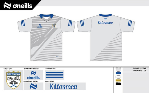 Kiltormer Camogie Team Short Sleeve Training Top (Youths)