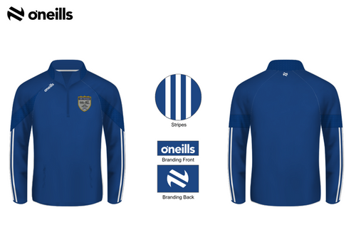 Kiltormer Camogie Tour Brushed Half Zip Top (Adults)