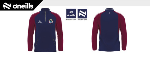 Stillorgan-Rathfarnham RFC Odin Squad Half Zip Top (Adults)