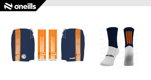 ATU Galway Camogie Shorts and Socks Pack (Adults)