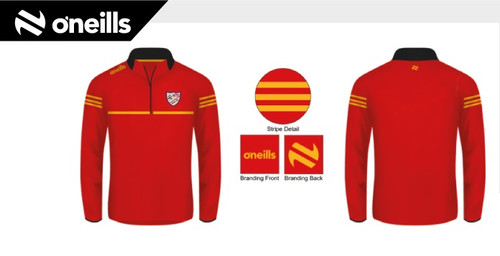 Eire Og Cork Bolton Brushed Half Zip Top (Youths)