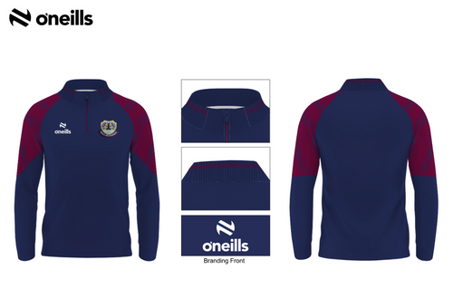 Bishopstown GAA Carvelle Squad Half Zip Top (Youths)