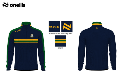 Craughwell Dromore Squad Half Zip Top (Kids)