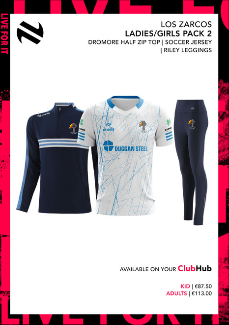 Los Zarcos Girls/Ladies Pack 2 (Kids)