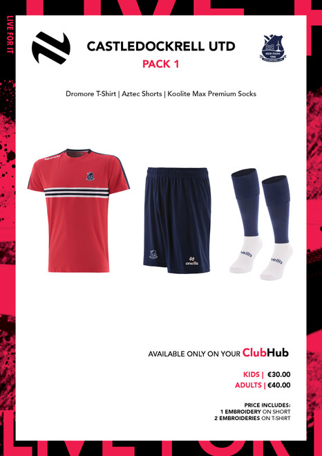 Castledockrell United Pack 1 (Adults)