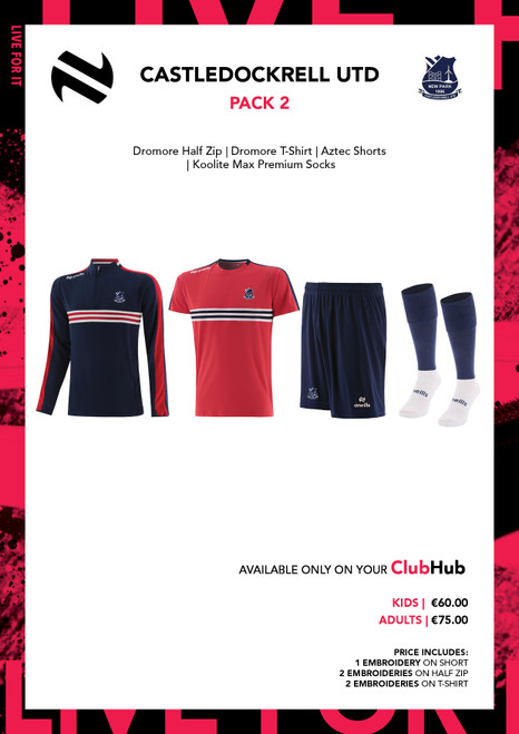 Castledockrell United Pack 2 (Adults)