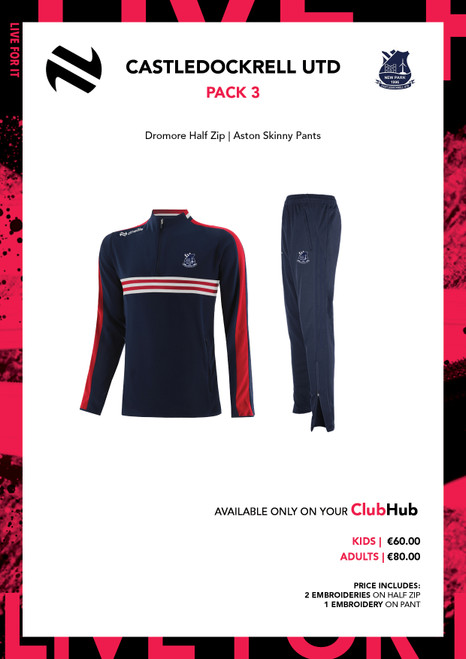 Castledockrell United Pack 3 (Adults)
