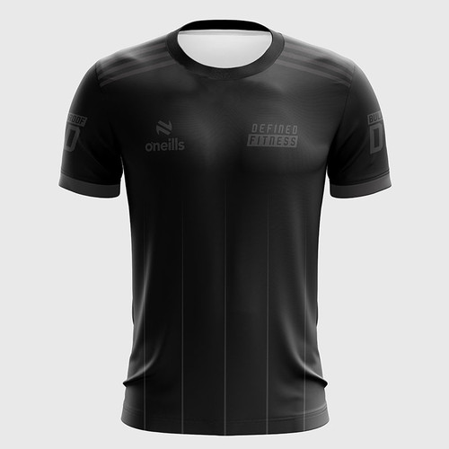 Defined Fitness Lincoln T-Shirt Black/Black (Kids)