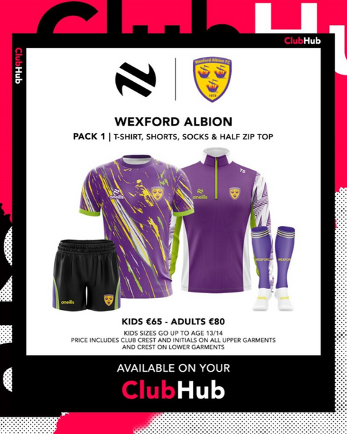 Wexford Albion FC Pack 1 A (Adults)