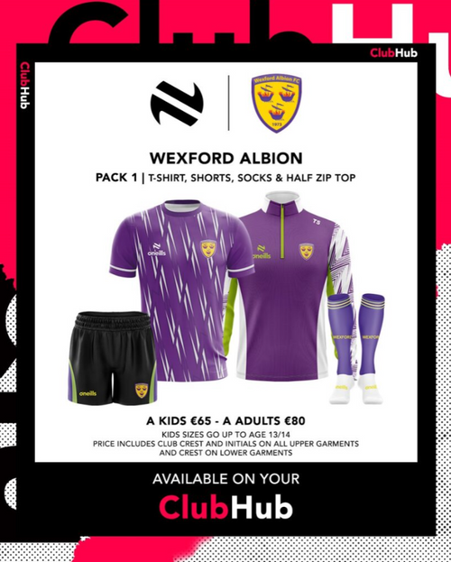 Wexford Albion FC Pack 1 B (Adults)