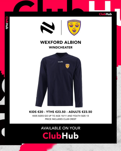 Wexford Albion FC Hurricane Windbreaker (Kids)