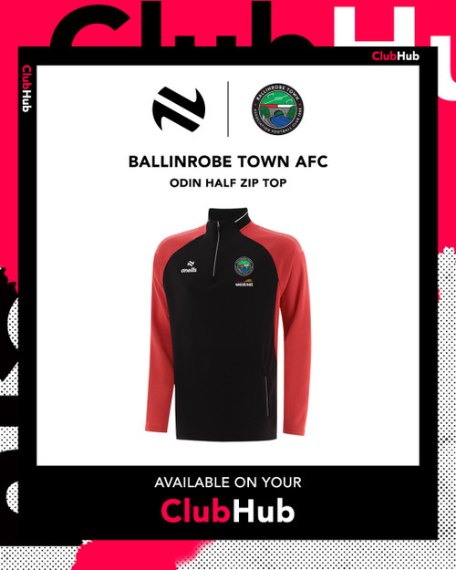 Ballinrobe Town AFC Odin Squad Half Zip Top (Adults)
