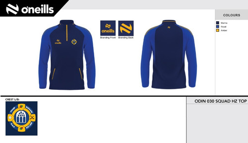 Clough Ballacolla Odin Squad Half Zip Top (Adults)