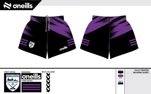 Roanmore GAA Cleaboy Mourne Printed Shorts (Kids)