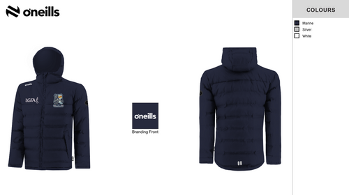 Moyle Rovers GAA Eclipse Hooded Padded Jacket (Adults)