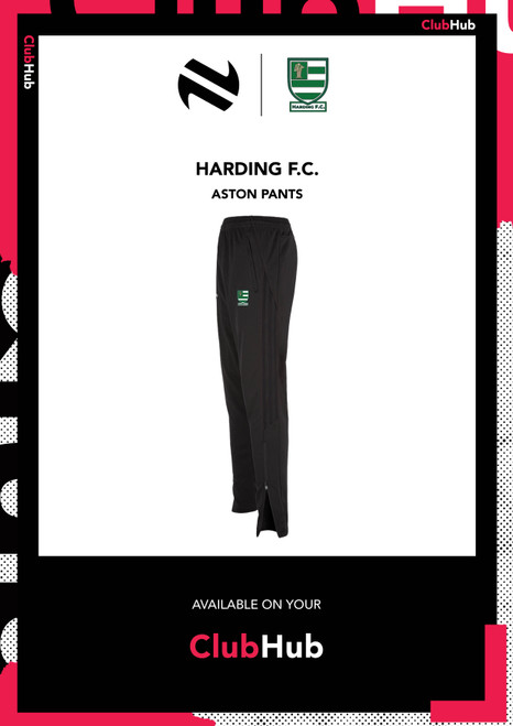 Harding FC Aston Skinny Tracksuit Bottoms (Adults)