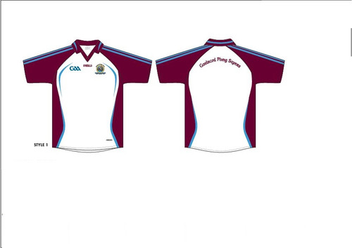 Gaelscoil Pheig Sayers Maroon/White Replica Jersey (Youths)