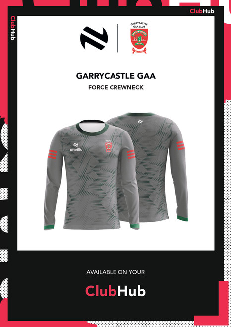 Garrycastle GAA Force Warmup Top (Adults)