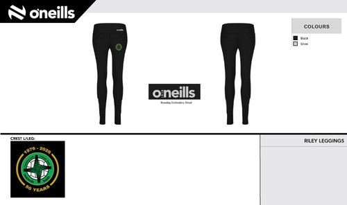 Naomh Brid GAA Riley Full Length Leggings (Kids)