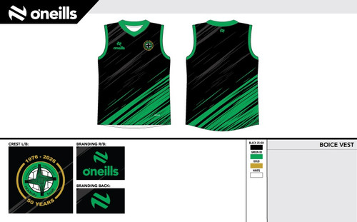 Naomh Brid GAA Team Vest (Youths)