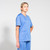 Ladies Sky Blue Scrubs Bottoms