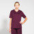 Ladies Maroon Scrubs Bottoms