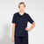 Ladies Navy Blue Scrubs Bottoms