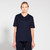 Ladies Navy Blue Scrubs Set