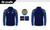 Roscommon Handball Voyager Brushed Half Zip Top (Adults)